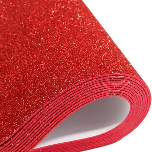 10 Sheets Glitter Paper Sheet for Easter Memorial Flag Independence Day by Mluchee