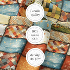 100% Cotton Fabric by the Yard – Turkish Quality Quilting & Sewing Fabric - Image 5