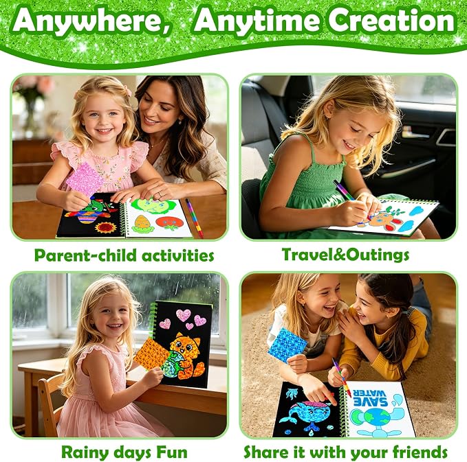 FUNNYB&G Mess-Free Foil Art Craft - Image 6
