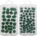 Woohome 78 PCS Static Grass Tuft 2 Size Model Grass Tufts Railway Artificial by Woohome