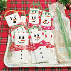 80pcs Snowman Face Stickers for Crafts Christmas Word Sticker Xmas Winter - Image 7