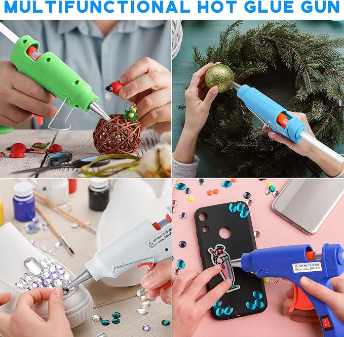 Zhengmy 8 Pcs Mini Hot Glue Gun - Image 6
