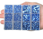10000Pcs 2-Boxes Mixed Size Hot Fix Round Crystals Gems Glass Stones Hotfix - Image 4