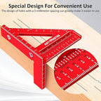 Mini 3D Multi-Angle Measuring Square Ruler, WT102C High Precision Hole Scribing - Image 4