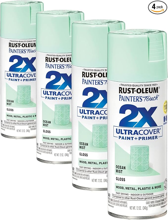 Rust-Oleum 334053 Painter's Touch 2X Ultra Cover Spray Paint, 12 oz, Gloss by Rust-Oleum