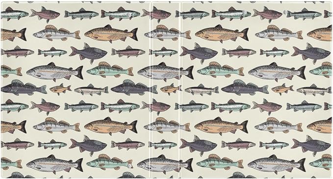 Sea Fish Round Ring Binders Ocean Creatures 3 Ring Clipboard Binder - Image 2
