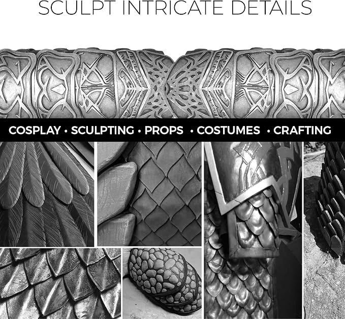 Cosplay Foam Sculpting Clay Set - Image 3