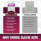 Sleeve Kings Standard Card Sleeves – 110 Count, XXL Size, Compatible - Image 6