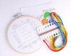 FUNATIC Please Don't Do Coke in The Bathroom Embroidery Kit | Funny Beginner - Image 2