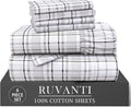 RUVANTI 6 Pcs Cotton Sheets by Ruvanti