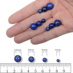 AD Beads Natural Gemstone Round Loose Beads 15" - Image 5