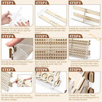 Colingmill Wooden Paint Organizer Storage Rack, 140 Holes Miniature Model Paint - Image 6