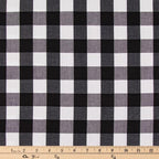 Hobby Lobby Black & White Gingham Fabric, 1 Yard | Precut Fabric - Image 8