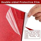 2 PCS 8 x 8 inch Glitter Colored Plexiglass Acrylic Sheets - Image 7