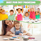 60 Pcs Magnetic Canvas Panel Mini Canvas Boards - Image 7