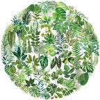 Transparent Flora Leaf Scrapbook Stickers Plant Leaf Stickers | Transparent & - Image 2
