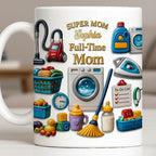 Personalized Mom Mug Gift, Mother Life Coffee Cup - Image 4