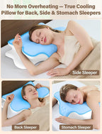Cervical Neck Pillow for Pain Relief – Ergonomic Memory Foam Pillow for Side - Image 7