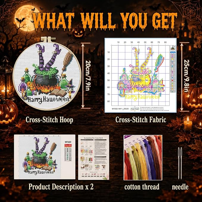 The Witch's Poison Cross Stitch Kits - Image 3