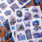 Fantasy Magic Scrapbook Stickers 20 Sheets 240 Pre-Cut Washi Stickers - Image 7