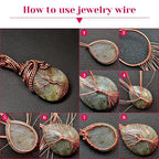 anezus 18 Gauge Jewelry Wire for Jewelry Making, Craft Wire Tarnish Resistant - Image 6