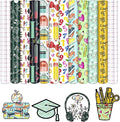 Teacher Graphics Permanent Adhesive Vinyl 10 Sheets 12'' x 10'' | Pen Rules by CraftingEveryday