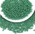 1500pcs Christmas Green 5mm Pearl Beads by chuyau
