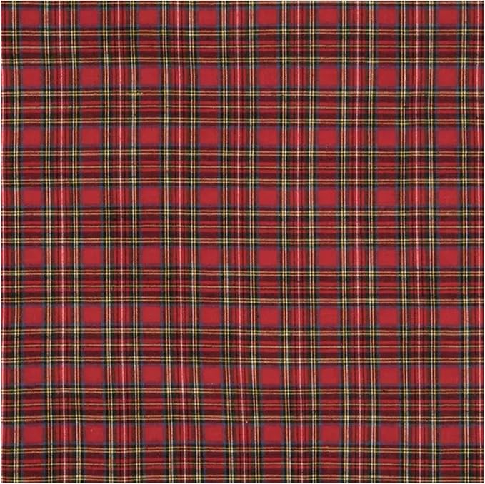 Hobby Lobby Tartan Plaid Flannel Fabric, 1 Yard | Precut Fabric by HobbyLobby