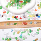 200 Pcs Crystal Chip Glass Beads - Image 3