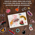 Grabie DIY Shrink Art Craft Kit Jewelry Making Kit - Image 8