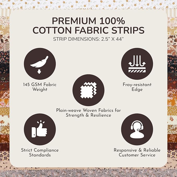 Tinyspool & Co.'s Twirlie Roll 40 Precut Quilting Fabric Strips - Image 5