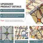 3D Stained Glass Window Film, Decorative Window Privacy Film - Image 5