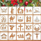 JULMELON Christmas Stencils by JULMELON