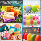 CHANGTIKEJI Mica Powder，36 Colors - 10g/Bottle of Natural Pigment Powder - Image 7