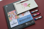 Canson Artist Series Montval Watercolor Paper, Foldover Pad, 9x12 inches - Image 3