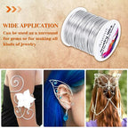 anezus 20 Gauge Jewelry Wire, 28 Yards Craft Wire Tarnish Resistant Copper - Image 8