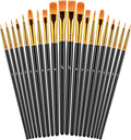 Paint Brushes Set, Oil Watercolor Acrylic Paint Brush, Artist Paintbrushes by TumblerHome
