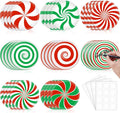 TaoBary 24 Pcs 7.09 Inch Christmas Candyland Peppermint Cutouts Candy Party by TaoBary