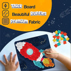jackinthebox Poke Poke Art for Kids – Space Theme, Flower Pressing Kits - Image 6