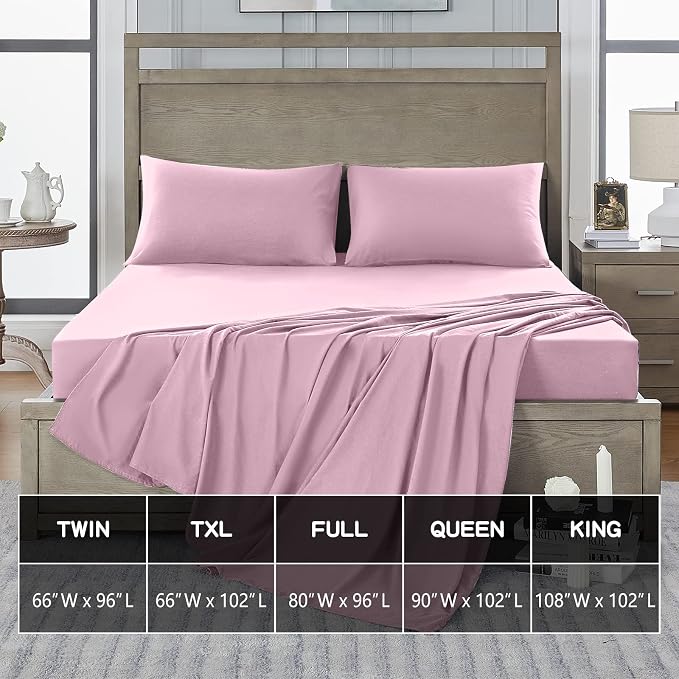 FreshCulture King Flat Sheets Only 2 Pack - Image 5