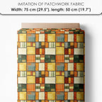 Patchwork Sunflower Cotton Fabric Panel – Six 10×10 inch Designs + Bonus - Image 6