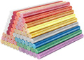 Colored Hot Glue Sticks Mini, 3.93 x 0.27 in Glitter Glue Stick, EVA Adhesive by ENPOINT
