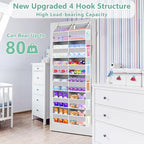 UVIAHOMI Heavy Duty Over The Door Organizer 6 Tiers, Extra Large Behind Door - Image 4
