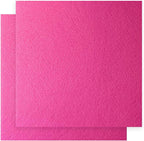 12" x 12" Felt Fabric Sheets for Crafts, Squares Felt Fabric Sheets, 1mm Thick by Unknown