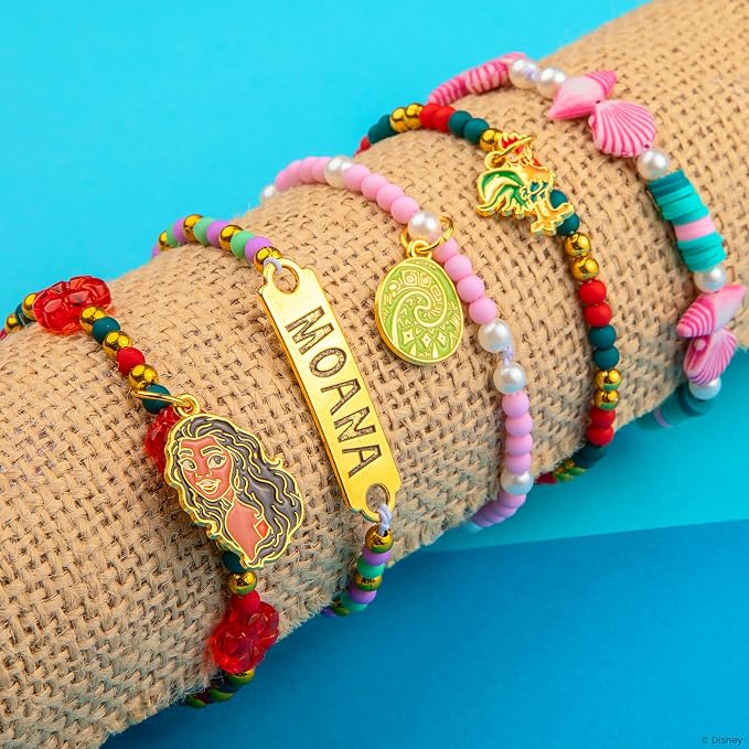 Fashion Angels Disney Moana 2 DIY Bracelet Making Kit | Includes 1, 000+ Beads - Image 6
