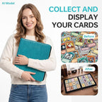 Card Binder 12 Pocket, Premium 720 Double Sided Pocket Collection Binder - Image 7