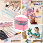 Gifhomfix 3-Layer Plastic Craft Organizers and Storage Box - Image 7
