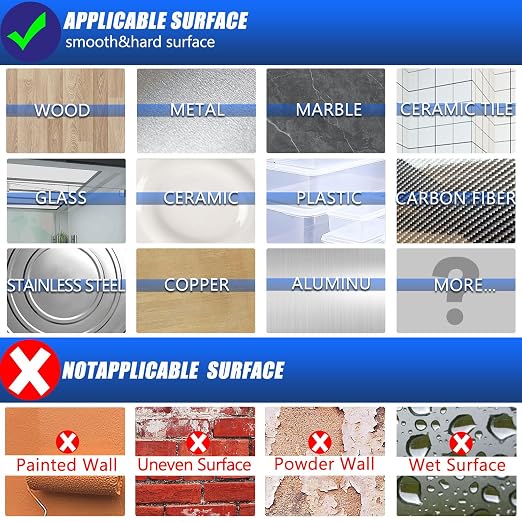 ZMUAXUAN 10 Rolls-9.85 FT Double Sided Mounting Tape Heavy Duty Removable - Image 7
