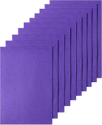 10Pcs Purple Felt Sheets, A4 Size Felt Fabric Sheets, Sewing Felt Squares by HaoFeiJH