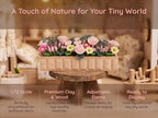 Abaodam Dollhouse Flowers Box, 1:12 Miniature Flowers - Image 3